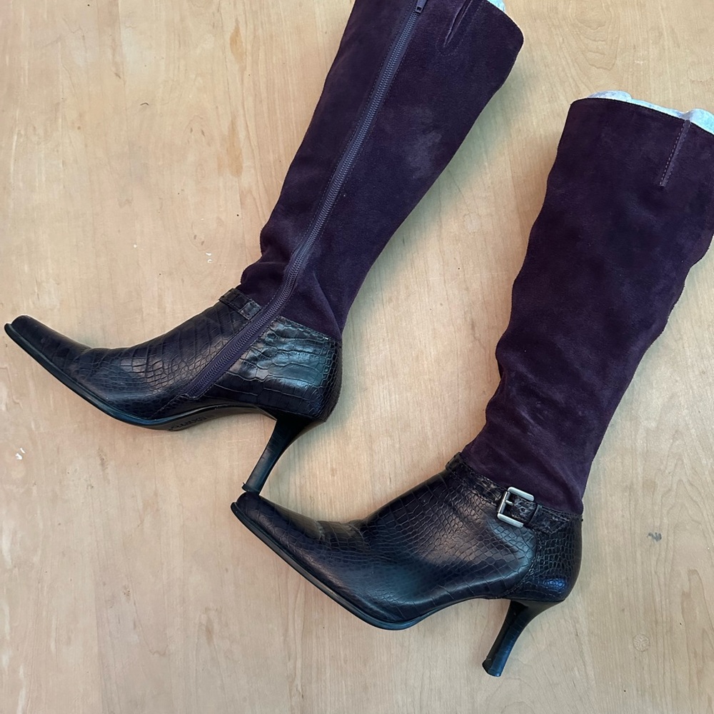 Purple Franco Sarto Boots